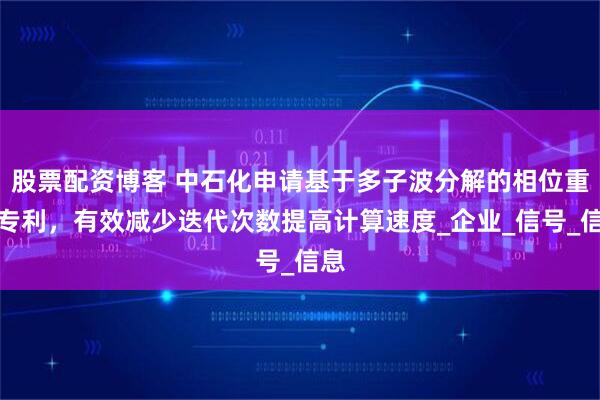 股票配资博客 中石化申请基于多子波分解的相位重构专利，有效减少迭代次数提高计算速度_企业_信号_信息